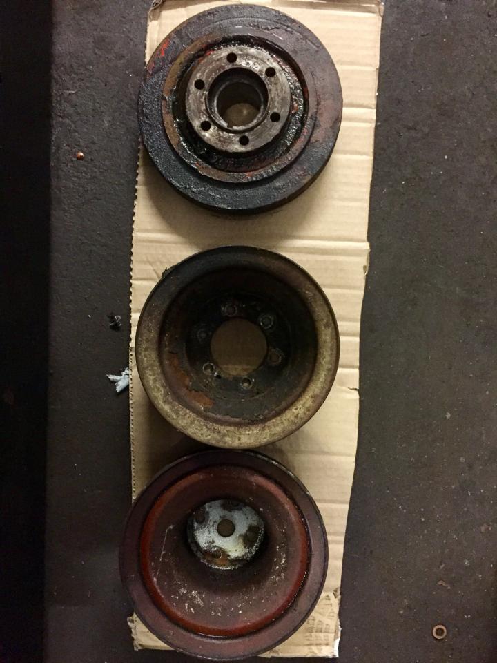 Pulleys - before