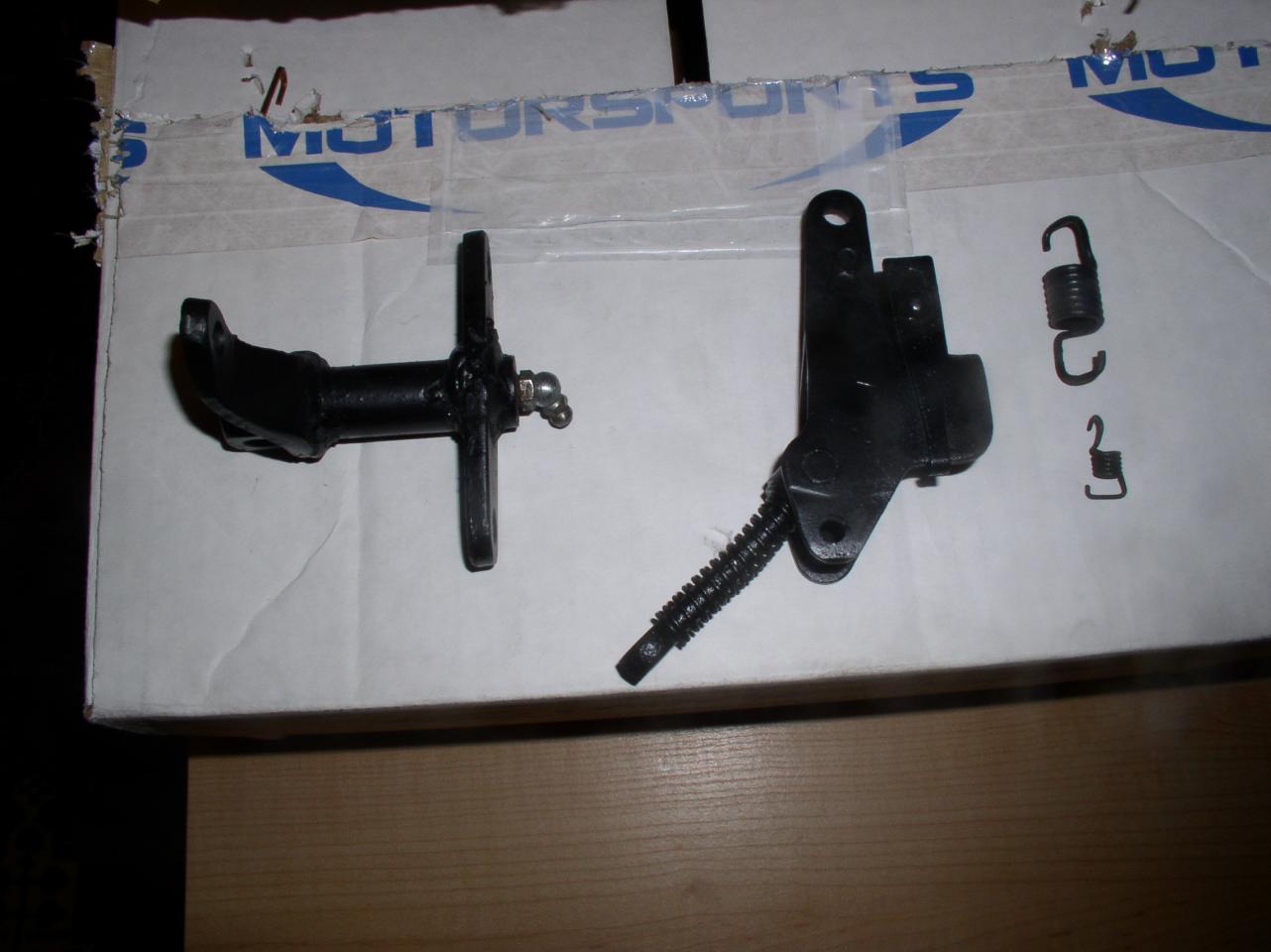 Painted Parking Brake Components
