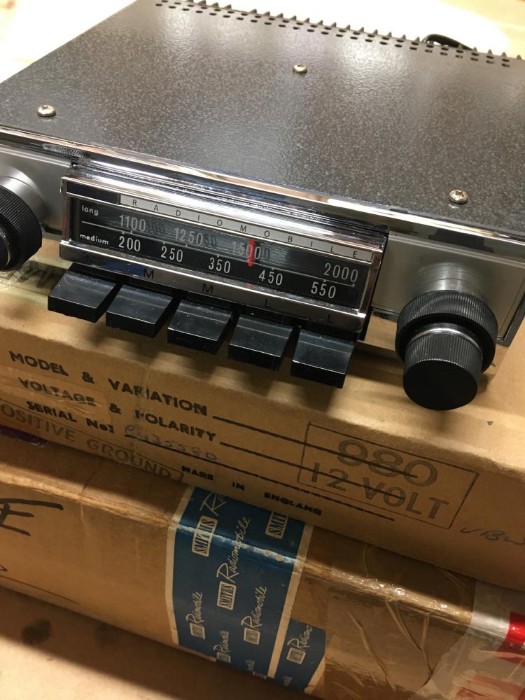 Radio with original packaging